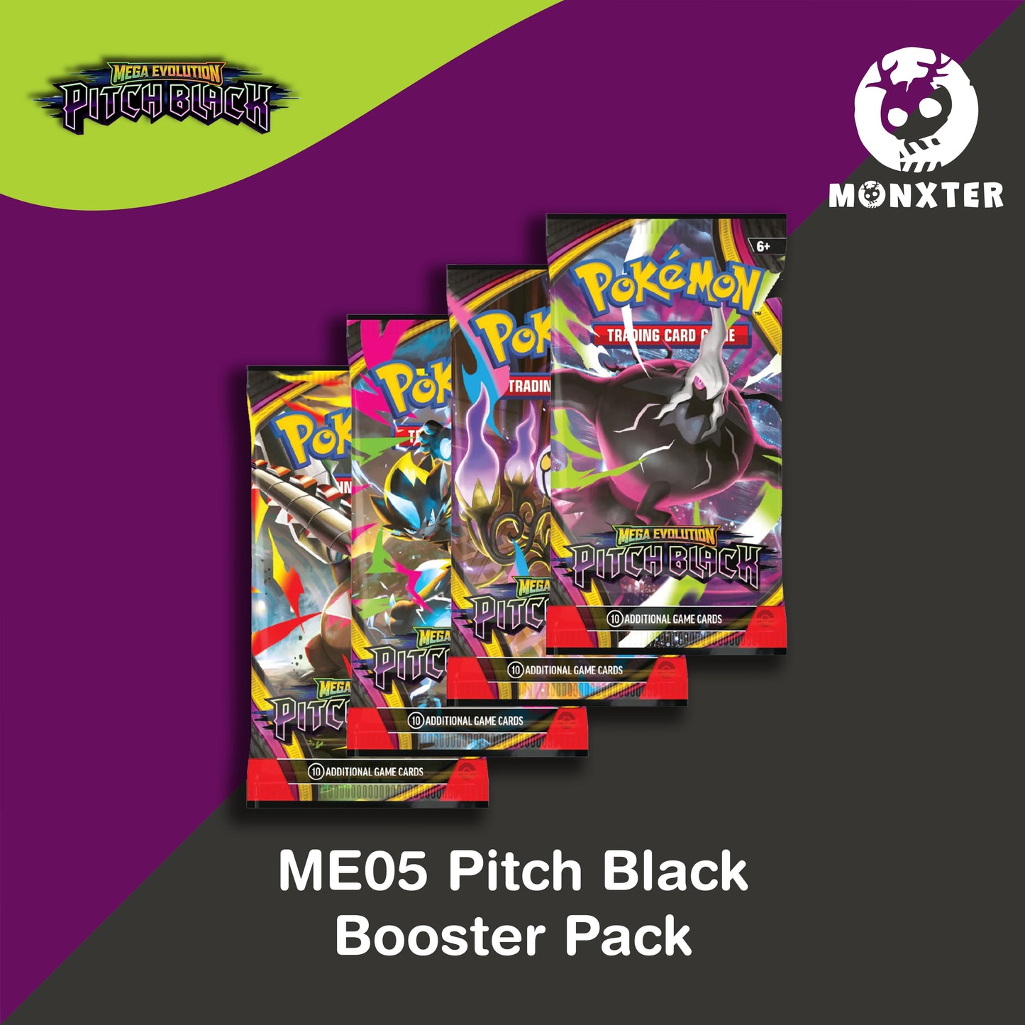 Pokémon TCG - ME05 Pitch Black Booster Pack