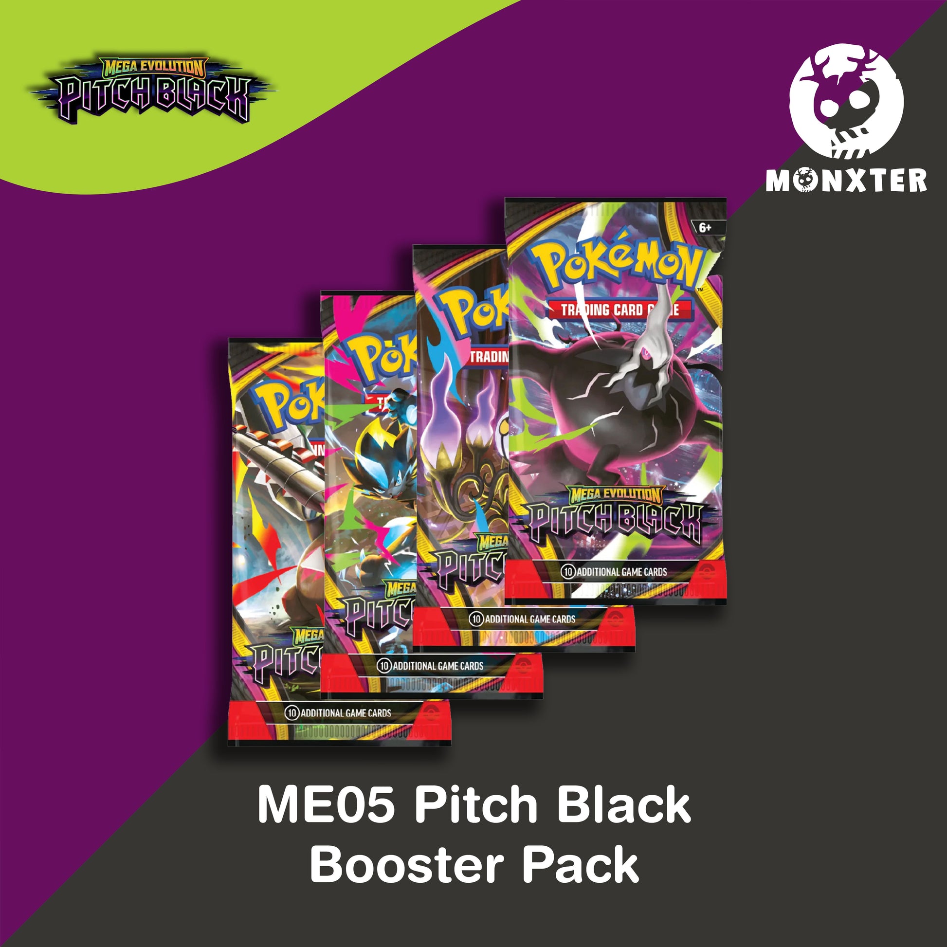 Pokémon TCG - ME05 Pitch Black Booster Pack