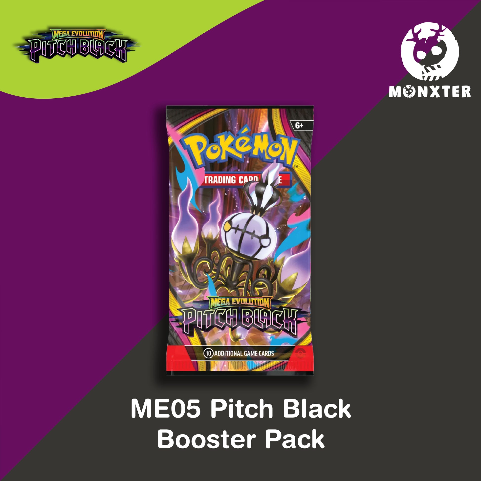 Pokémon TCG - ME05 Pitch Black Booster Pack