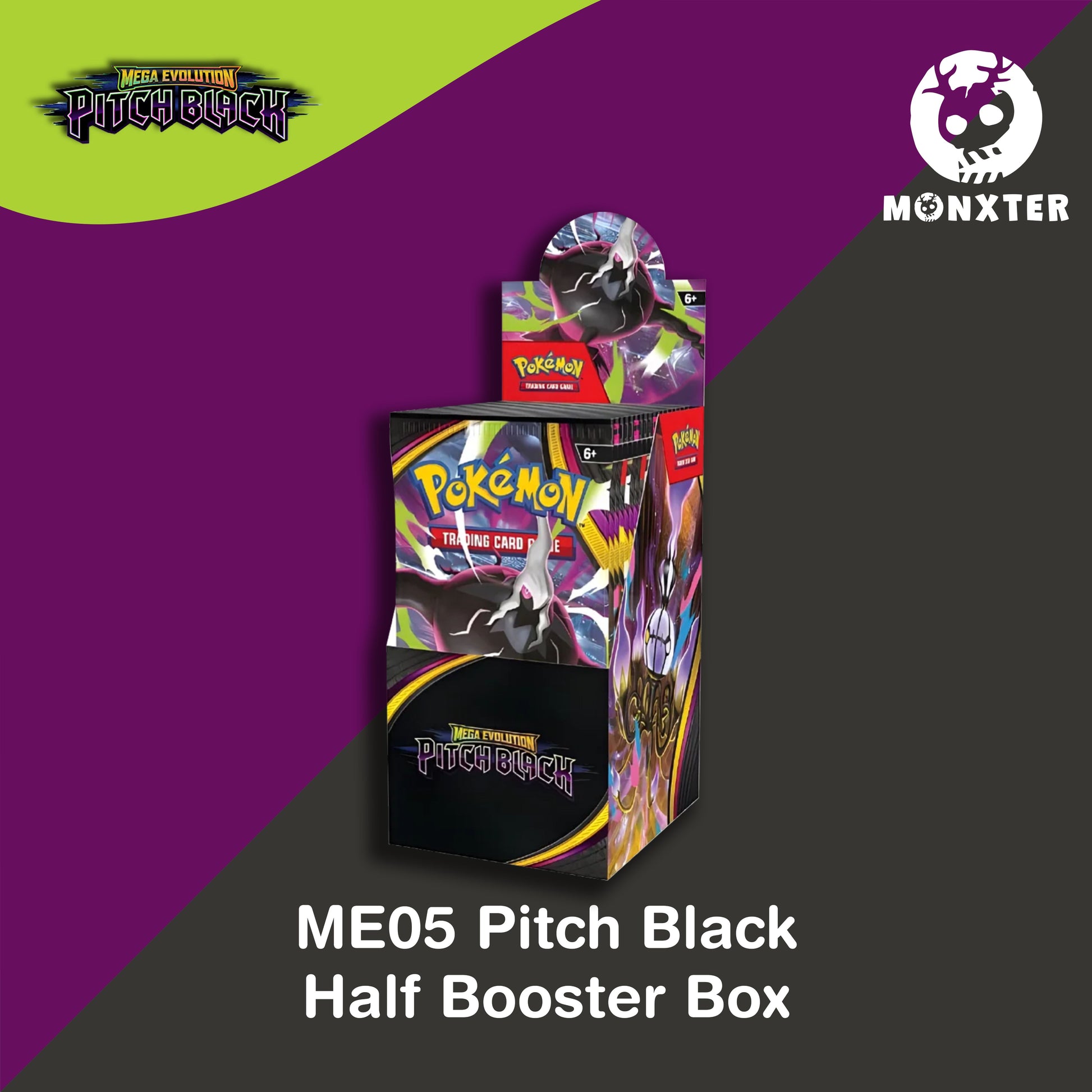 Pokémon TCG - ME05 Pitch Black Half Booster Box