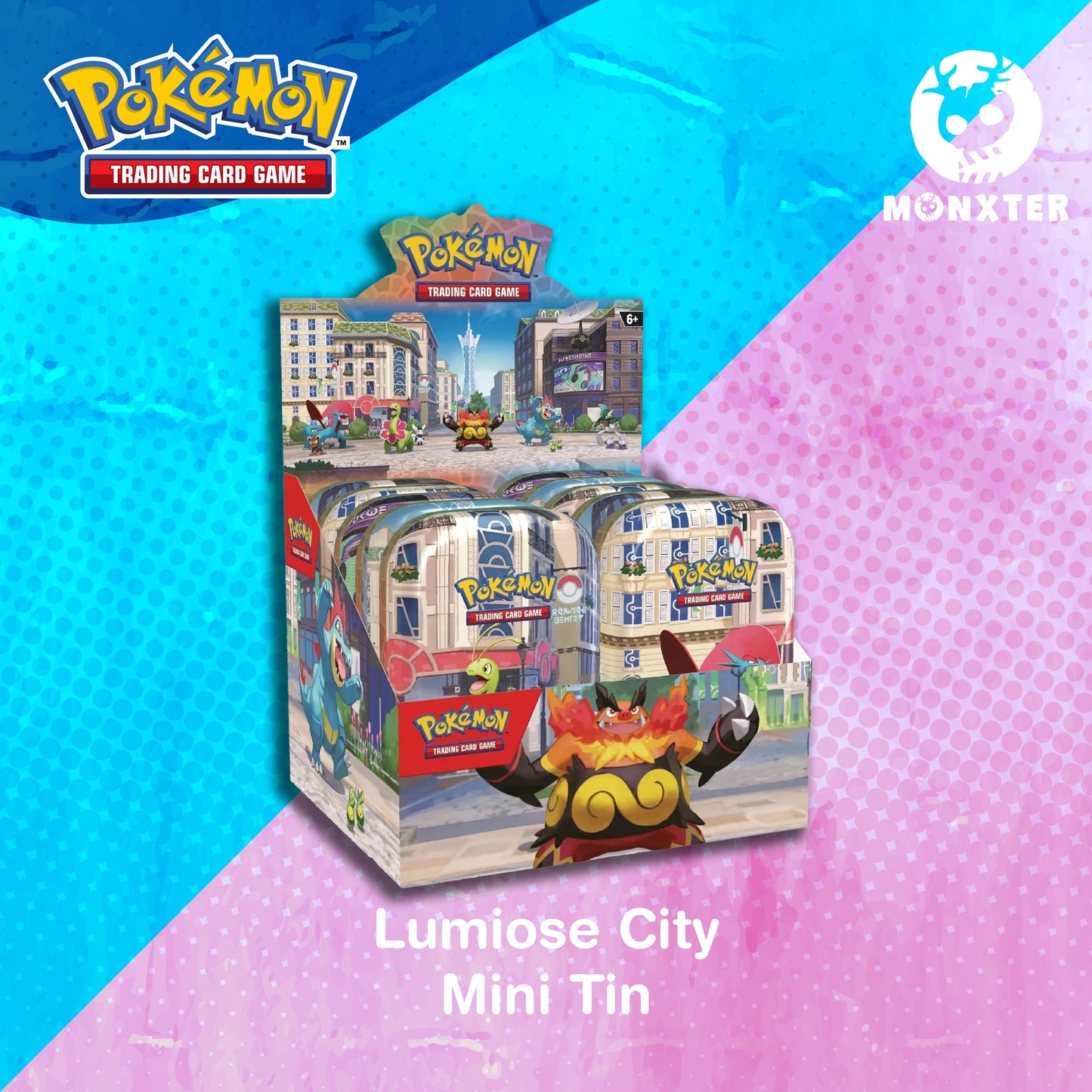 Pokémon TCG - Pokémon Lumiose City Mini Tin