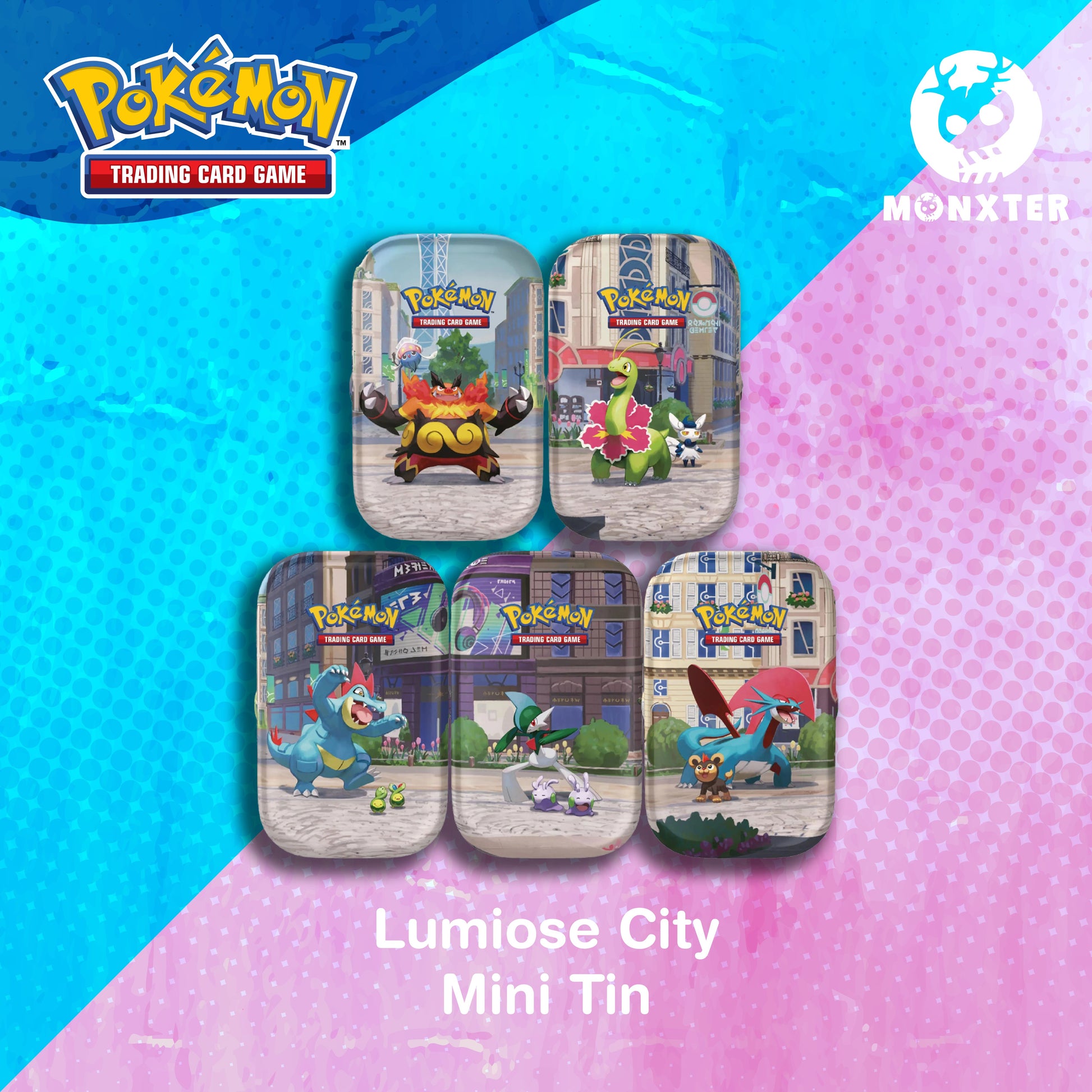 Pokémon TCG - Pokémon Lumiose City Mini Tin