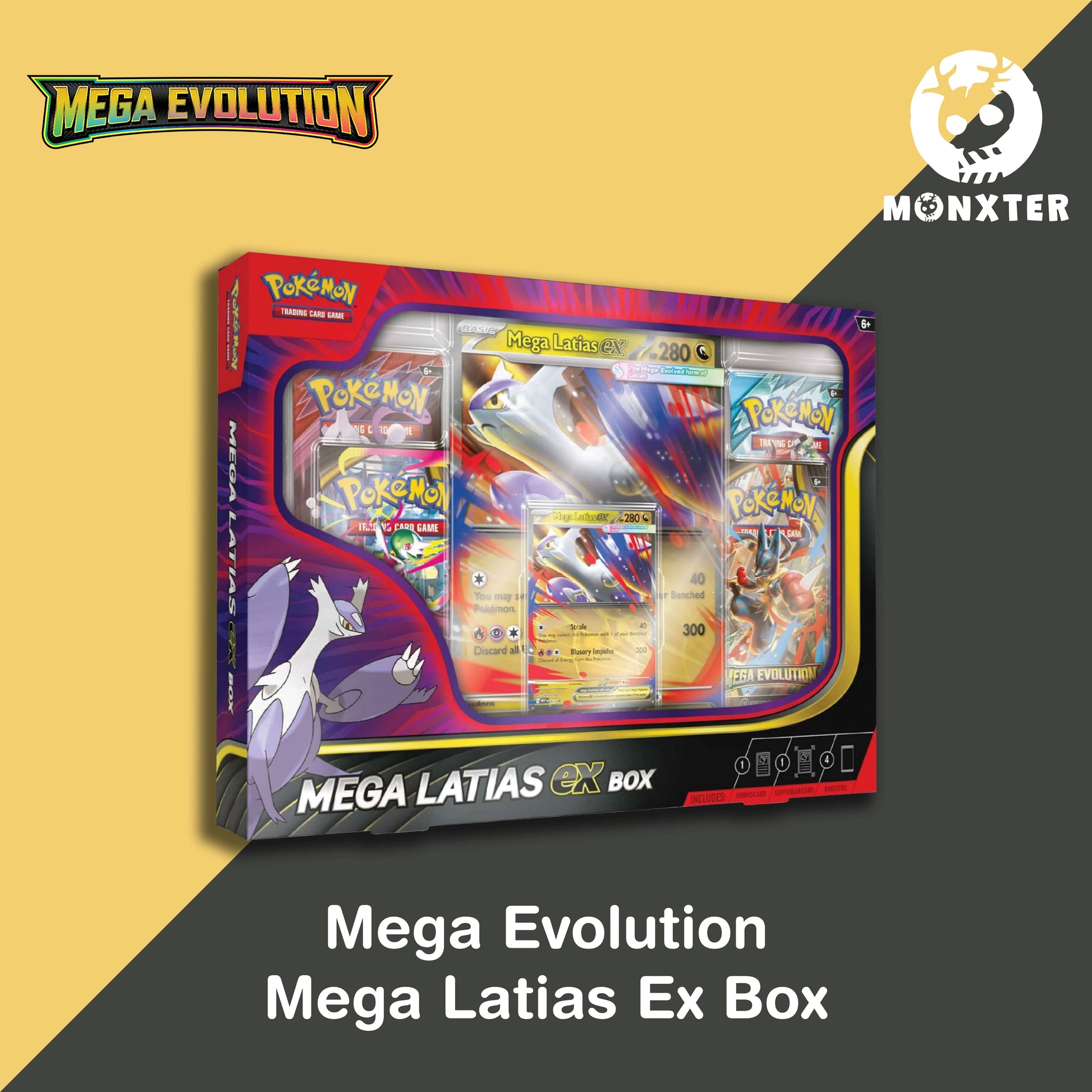 Pokmon TCG: Mega Latias ex Box Desk Monxter Pokmon TCG: Mega Latias ex Box Desk Monxter