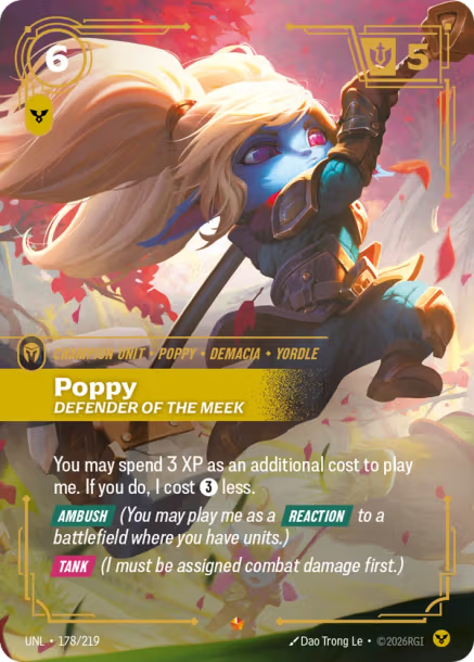 Poppy, Defender of the Meek - 178/219 - Epic Calm