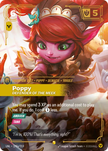 Poppy, Defender of the Meek - 178a/219 - Alternate Art