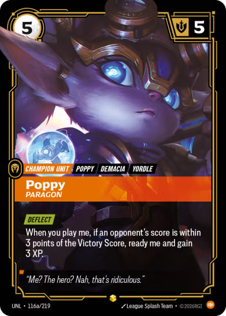Poppy, Paragon - 116a/219 - Alternate Art