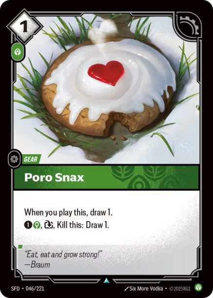 Poro Snax - 046/221 - U Calm