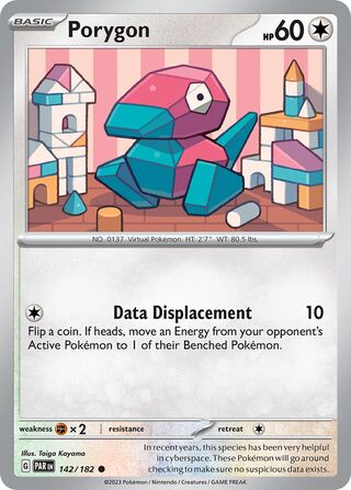 Porygon - 142/182 - Paradox Rift 