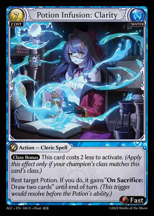 Potion Infusion: Clarity - Alchemical Revolution -  R Water 