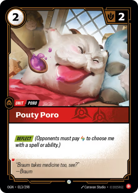 Pouty Poro - 013/298 - C Fury