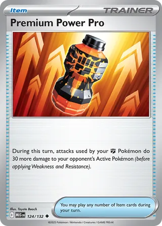 Premium Power Pro - 124/132 - Mega Evolution