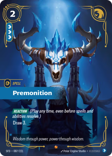 Premonition - 087/221 - Epic Mind
