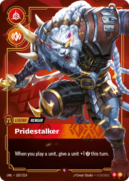 Pridestalker - 183/219 - R Legend