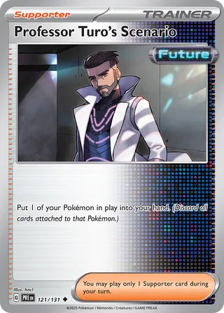 Professor Turo's Scenario - 121/131- Prismatic Evolutions