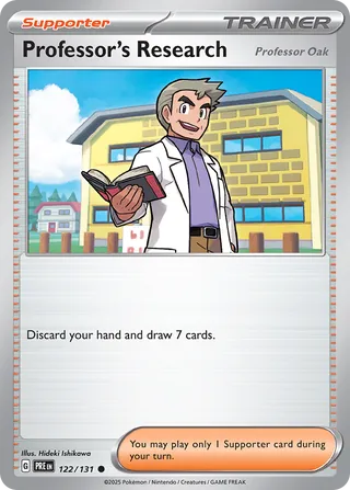 Professor's Research - 122/131 - Prismatic Evolutions