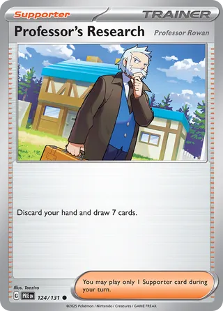 Professor's Research - 124/131 - Prismatic Evolutions