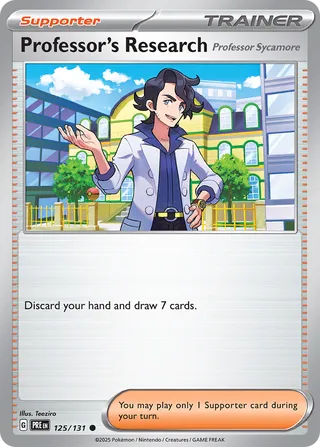 Professor's Research - 125/131 - Prismatic Evolutions