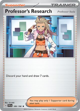 Professor's Research - 189/198 - Scarlet & Violet