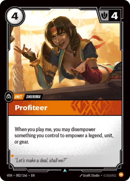 Profiteer - 082/166 - U Body