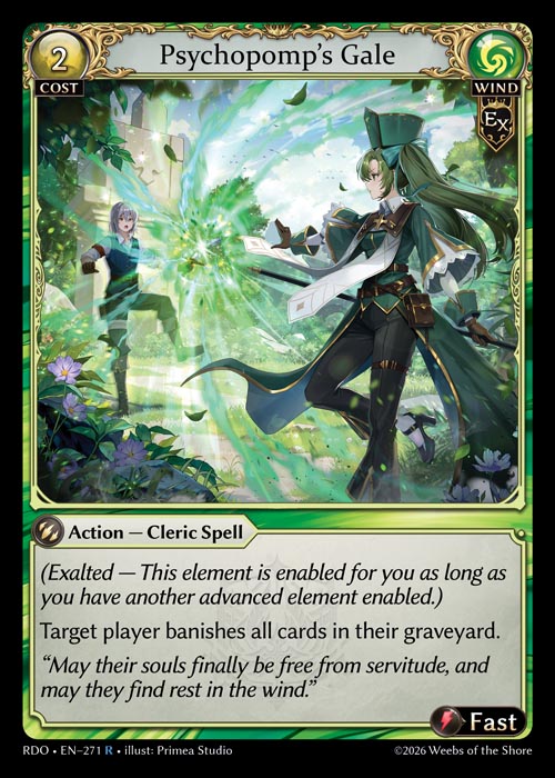 Psychopomp’s Gale - Radiant Origins - R Wind