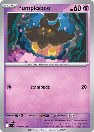 Pumpkaboo - 040/086 - Chaos Rising