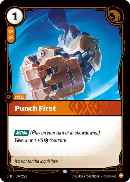Punch First - 097/221 - C Body