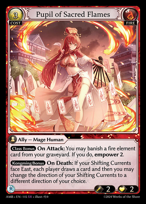 Pupil of Sacred Flames - Mortal Ambition -  SR Fire