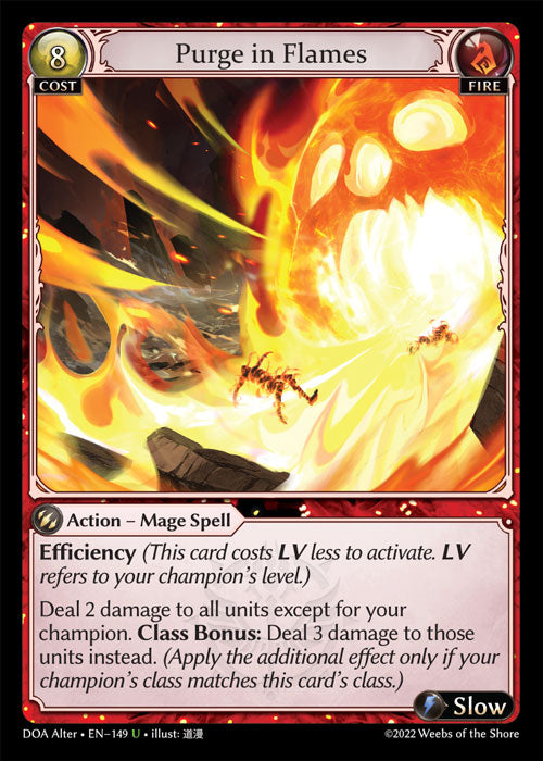 Purge in Flames - Dawn of Ashes