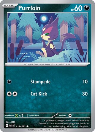 Purrloin - 114/182 - Paradox Rift 