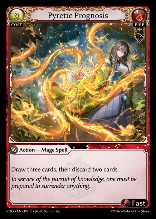 Pyretic Prognosis - Radiant Origins - R Fire