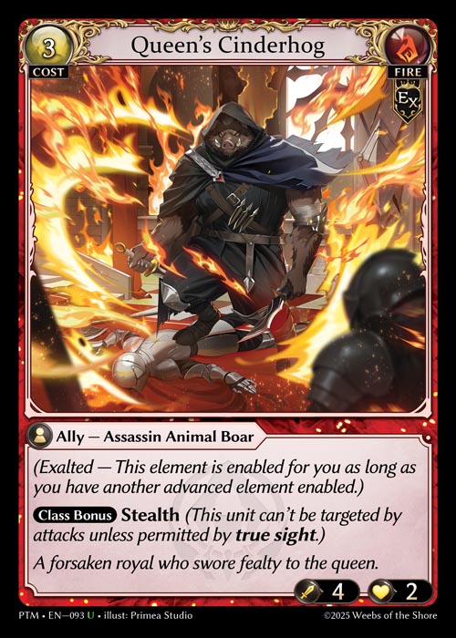 Queen’s Cinderhog - Phantom Monarchs