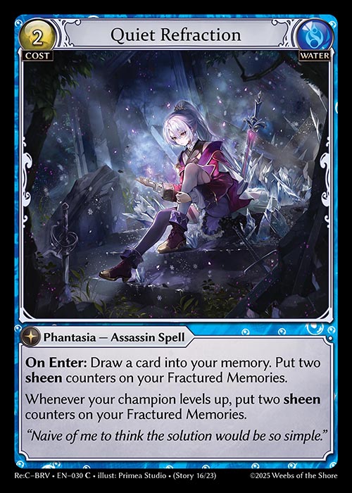 Quiet Refraction - Merlin Re:Collection Brilliant Vestige - C Water