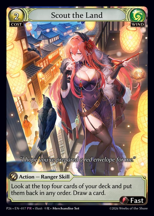 Scout the Land (PR) - Promotional Cards