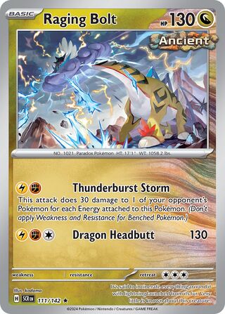 Raging Bolt - 111/142 - Stellar Crown