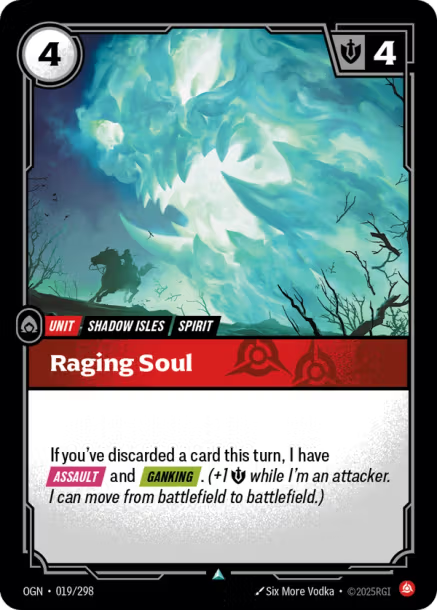 Raging Soul - 019/298 - U Fury
