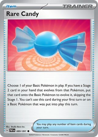 Rare Candy - 089/091 - Paldean Fates