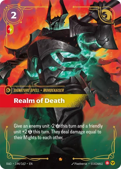 Realm of Death - 144/167 - Epic Signature