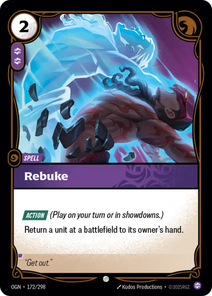 Rebuke - 172/298 - C Chaos