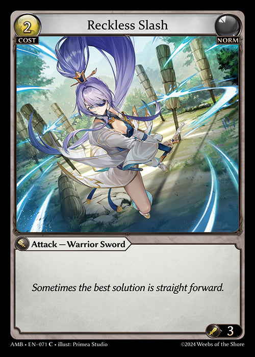 Reckless Slash - Mortal Ambition - C Norm