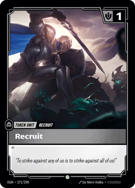 Recruit (DE) - 271/298 - C Token