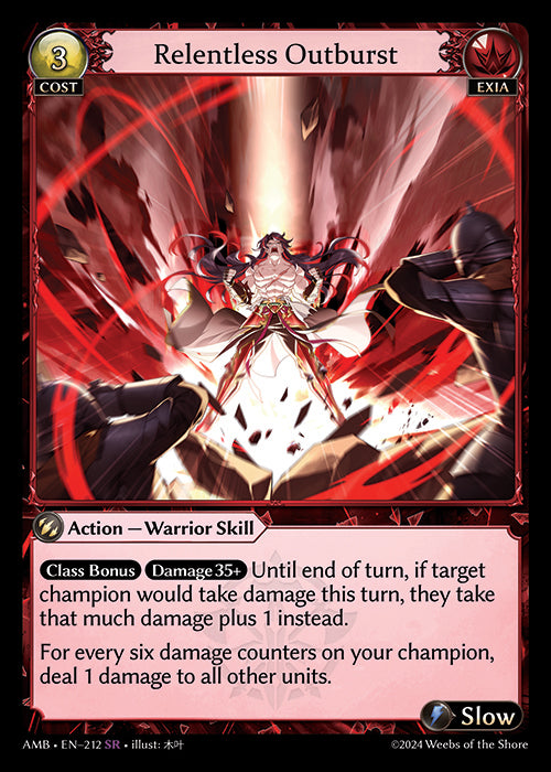 Relentless Outburst - Mortal Ambition -  SR Exia