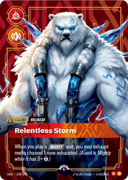 Relentless Storm - 249/298 - R Fury/Body