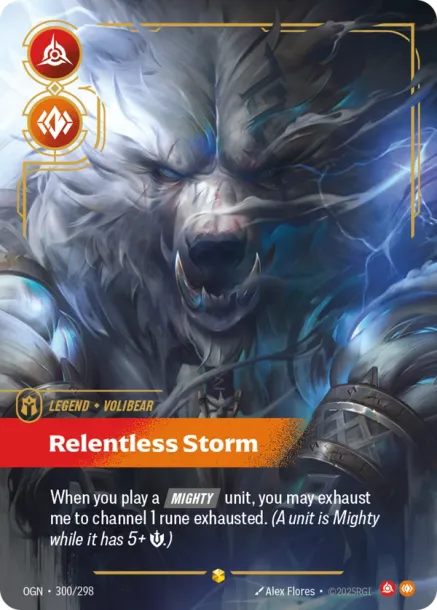 Relentless Storm - 300/298 - Epic Fury/Body