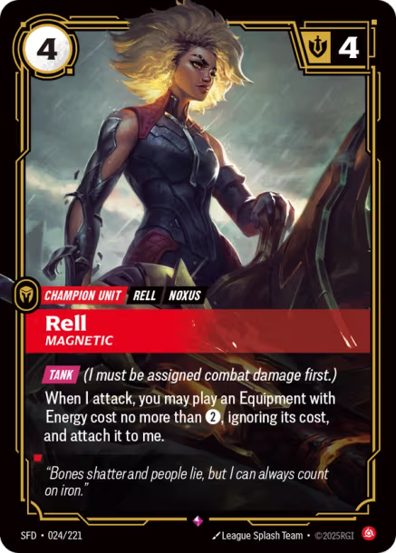 Rell, Magnetic - 024/221 - R Fury