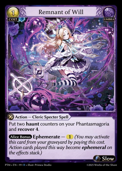 Remnant of Will - Phantom Monarchs