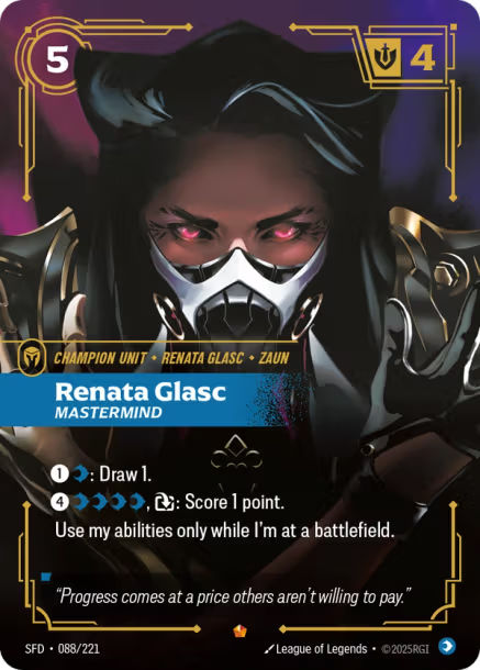 Renata Glasc, Mastermind - 088/221 - Epic Mind