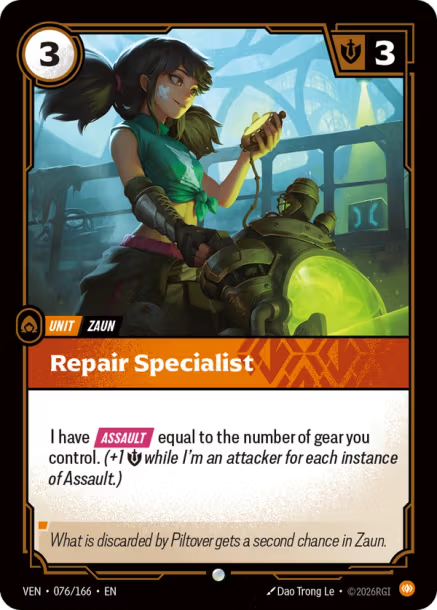 Repair Specialist - 076/166 - C Body