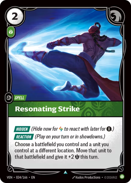Resonating Strike - 034/166 - U Clam