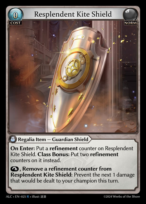 Resplendent Kite Shield - Alchemical Revolution -  R Norm