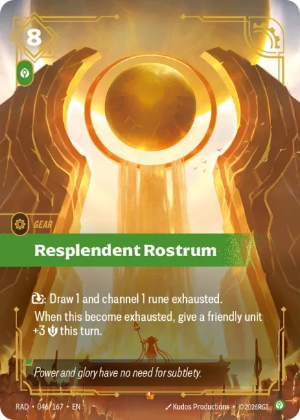 Resplendent Rostrum - 046/167 - Epic Calm